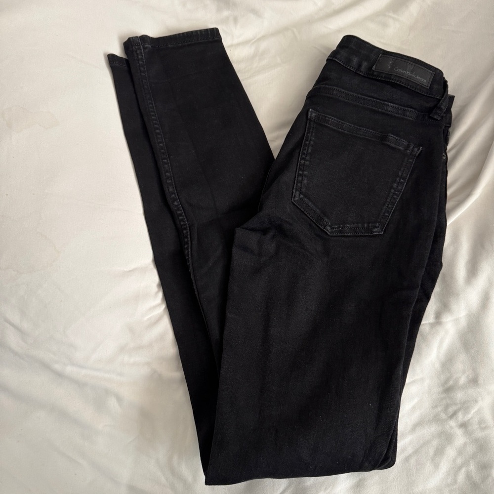 Calvin Klein Black Jeans Women’s 2 X 30” Ultimate Skinny Pants
